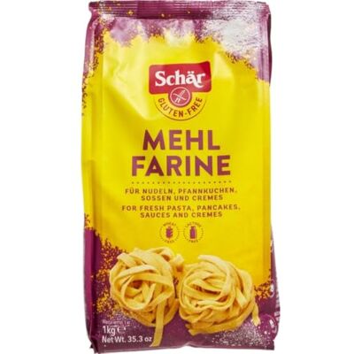 Schär Mehl "Farine" Basismehlmischung glutenfrei 1kg, 10er Pack Schär Mehl "Farine" Basismehlmischung glutenfrei 1kg, 10er Pack