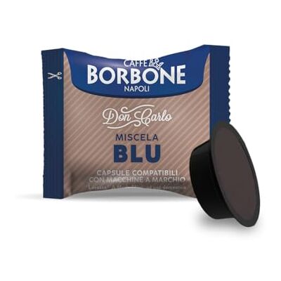 CAFFÈ BORBONE Don Carlo Kaffeekapseln, kompatibel mit A Modo Mio, Blau, St. 50, 100, 200, 300, 400, 500 100 CAFFÈ BORBONE Don Carlo Kaffeekapseln, kompatibel mit A Modo Mio, Blau, St. 50, 100, 200, 300, 400, 500 100