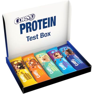 Corny Proteinriegel Protein Crunchy Mix Pack 30% Protein Probierset 5 x 45 g Corny Proteinriegel Protein Crunchy Mix Pack 30% Protein Probierset 5 x 45 g