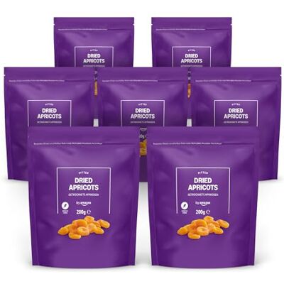 Amazon Getrocknete Aprikosen, 200 g, 7 Stück Amazon Getrocknete Aprikosen, 200 g, 7 Stück