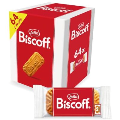 Biscoff Lotus Kekse Einzeln Verpackte im 2er Pack 64 Beutel (992g) Vegan Nur Natürliche Inhaltsstoffe Ohne Farbstoffe oder Zugesetzte Aromen Biscoff Lotus Kekse Einzeln Verpackte im 2er Pack 64 Beutel (992g) Vegan Nur Natürliche Inhaltsstoffe Ohne Farbstoffe oder Zugesetzte Aromen