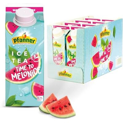 Pfanner Eistee Wassermelone im Vorratspack – Sommerliche Erfrischung mit Wassermelonegeschmack in nachhaltiger to go Verpackung – Mit Früchtetee und Schwarztee (8 x 750 ml) Pfanner Eistee Wassermelone im Vorratspack – Sommerliche Erfrischung mit Wassermelonegeschmack in nachhaltiger to go Verpackung – Mit Früchtetee und Schwarztee (8 x 750 ml)