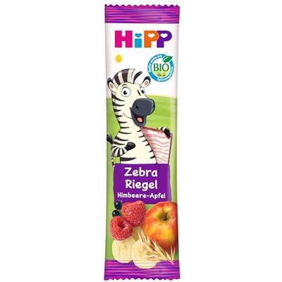 HiPP Zebra Riegel Himbeere in Banane-Apfel (22 x 23g), ab 1 Jahr, Süße nur aus Früchten, in bester Bio-Qualität HiPP Zebra Riegel Himbeere in Banane-Apfel (22 x 23g), ab 1 Jahr, Süße nur aus Früchten, in bester Bio-Qualität