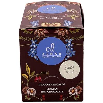Almar italienische heiße Schokolade Cortina WEISS (15x30 g) Einzelbeutel, 450 g Almar italienische heiße Schokolade Cortina WEISS (15x30 g) Einzelbeutel, 450 g