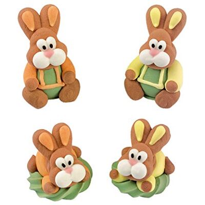 Günthart 48 Zucker Osterhasen, sitzend, sortiert, 1er Pack (1 x 342 g) Günthart 48 Zucker Osterhasen, sitzend, sortiert, 1er Pack (1 x 342 g)