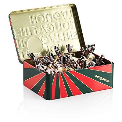 Venchi Nougatine Pralinen in Metalldose, 200 g Geschenkidee Glutenfrei Vegan Venchi Nougatine Pralinen in Metalldose, 200 g Geschenkidee Glutenfrei Vegan