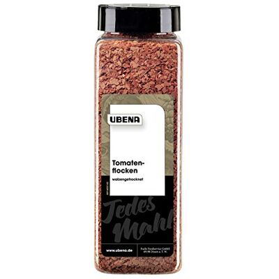 Ubena Foodservice Tomatenflocken, walzengetrocknet 300 g im Streuer Intensiv-fruchtiges Topping für Salate, Feta und Pasta Mit praktischem Streuaufsatz Für Großverbraucher und Gastronomie Ubena Foodservice Tomatenflocken, walzengetrocknet 300 g im Streuer Intensiv-fruchtiges Topping für Salate, Feta und Pasta Mit praktischem Streuaufsatz Für Großverbraucher und Gastronomie