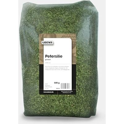 Ubena Petersilie 500 g, 1er Pack (1 x 0.5 kg) Im wiederverschließbaren Vorratsbeutel Für Großverbraucher, Restaurants und Gastronomie Ubena Petersilie 500 g, 1er Pack (1 x 0.5 kg) Im wiederverschließbaren Vorratsbeutel Für Großverbraucher, Restaurants und Gastronomie