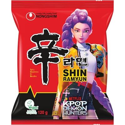 Nongshim Shin Ramyun 20x120g - Scharfe koreanische Instant-Nudeln Nongshim Shin Ramyun 20x120g - Scharfe koreanische Instant-Nudeln