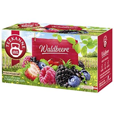 TEEKANNE Waldbeere 40 Beutel, 12er Pack (12 x 100 g) TEEKANNE Waldbeere 40 Beutel, 12er Pack (12 x 100 g)