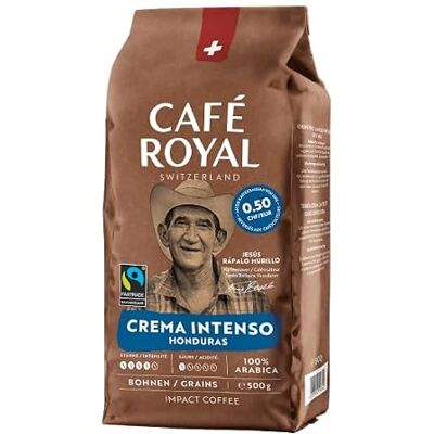 Café Royal Crema Intenso Honduras 500 g Bohnen Café Royal Crema Intenso Honduras 500 g Bohnen