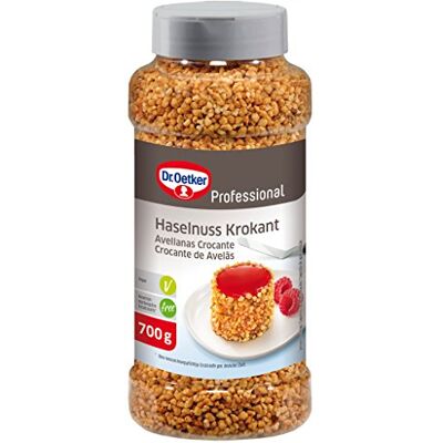 Dr. Oetker Professional Haselnuss Krokant-Streusel, 700 g Dose Dr. Oetker Professional Haselnuss Krokant-Streusel, 700 g Dose