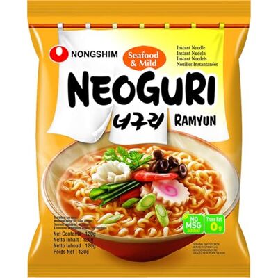 Nongshim Neoguri Mild Meeresfrüchte Instant-Nudelsuppe Nongshim Neoguri Mild Meeresfrüchte Instant-Nudelsuppe