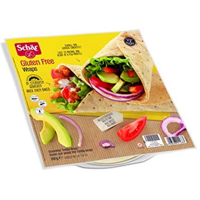 Schär Wraps glutenfrei 160g, 6er Pack Schär Wraps glutenfrei 160g, 6er Pack