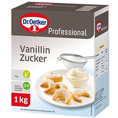 Dr. Oetker Professional Vanillin-Zucker, 1er Pack (1 x 1 kg) Dr. Oetker Professional Vanillin-Zucker, 1er Pack (1 x 1 kg)