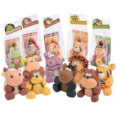Günthart 12 Marzipan Tiere klein im Cellophanbeutel einzeln verpackt (12 x 27 g) Günthart 12 Marzipan Tiere klein im Cellophanbeutel einzeln verpackt (12 x 27 g)