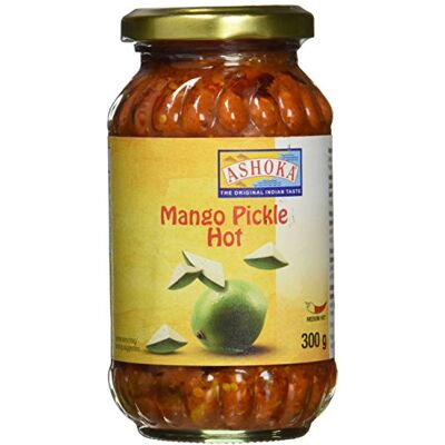 Ashoka Mango Pickle, 6er Pack (6 x 300 g) Ashoka Mango Pickle, 6er Pack (6 x 300 g)