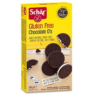 Schär Chocolate O´s glutenfrei 165g, 6er Pack Schär Chocolate O´s glutenfrei 165g, 6er Pack
