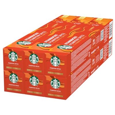 STARBUCKS Nespresso Kaffee mit Kürbisgewürzgeschmack, 60 Kaffeekapseln STARBUCKS Nespresso Kaffee mit Kürbisgewürzgeschmack, 60 Kaffeekapseln