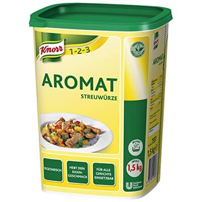 Knorr Aromat Universal Streuwürzmittel, 1er Pack (1 x 1,5kg) Knorr Aromat Universal Streuwürzmittel, 1er Pack (1 x 1,5kg)