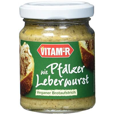VITAM Bio Brotaufstrich Wie Pfälzer Leberwurst, 6 x 120g VITAM Bio Brotaufstrich Wie Pfälzer Leberwurst, 6 x 120g