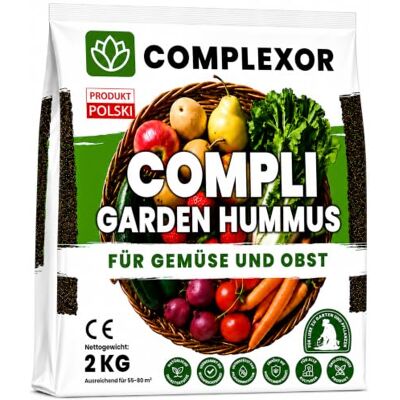 COMPLEXOR Gartenkalk Obst & Gemüse hebt pH-Wert, Naturkalk Granulat 2 kg COMPLEXOR Gartenkalk Obst & Gemüse hebt pH-Wert, Naturkalk Granulat 2 kg