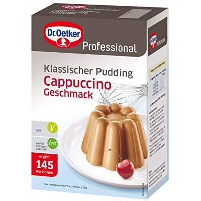 Dr. Oetker Professional Klassischer Pudding mit Cappuccino-Geschmack, Puddingpulver in 1 kg Packung Dr. Oetker Professional Klassischer Pudding mit Cappuccino-Geschmack, Puddingpulver in 1 kg Packung