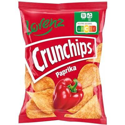 Lorenz Snack World LORENZ Crunchips Paprika 16 x 50 g glutenfrei Lorenz Snack World LORENZ Crunchips Paprika 16 x 50 g glutenfrei