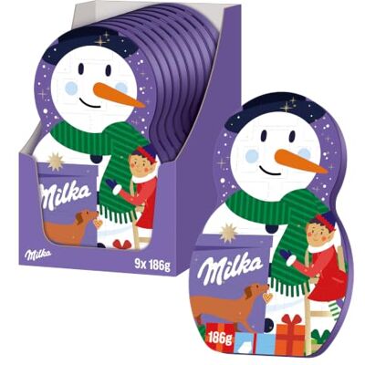 Milka Snow Mix Adventskalender, Süße Vorfreude auf Weihnachten, 186 g Sorgt für festliche Vorfreude und macht jeden Dezembertag ein Stück süßer Milka Snow Mix Adventskalender, Süße Vorfreude auf Weihnachten, 186 g Sorgt für festliche Vorfreude und macht jeden Dezembertag ein Stück süßer