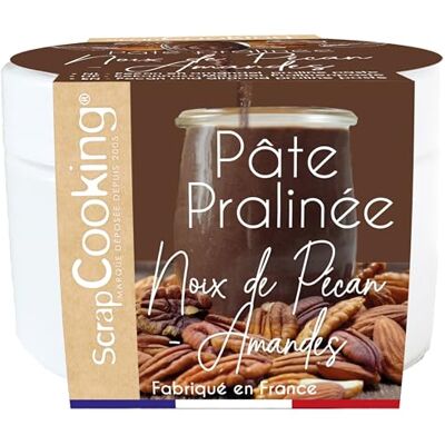 ScrapCooking Pralinéfüllung mit Pekannüssen & Mandeln 200 g Zum Füllen von Schokoladentafeln & Gebäck Dubai Schokoladen, Éclairs, Cookies & Desserts Pralinecreme 4631 ScrapCooking Pralinéfüllung mit Pekannüssen & Mandeln 200 g Zum Füllen von Schokoladentafeln & Gebäck Dubai Schokoladen, Éclairs, Cookies & Desserts Pralinecreme 4631