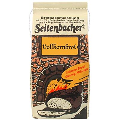 Seitenbacher Vollkornbrot Backmischung I Einfach I Vollkorn I ohne Zusätze I 6er Pack (6 x 885 g) Seitenbacher Vollkornbrot Backmischung I Einfach I Vollkorn I ohne Zusätze I 6er Pack (6 x 885 g)
