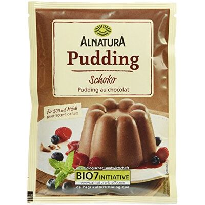 Alnatura Bio Schokopudding, glutenfrei, vegan, 6er Pack (6 x 138 g) Alnatura Bio Schokopudding, glutenfrei, vegan, 6er Pack (6 x 138 g)