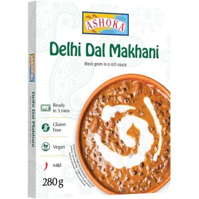 Ashoka Delhi Dal Makhani Fertiggericht, Schwarze Linsen, 6er Pack (6 x 280 g) Ashoka Delhi Dal Makhani Fertiggericht, Schwarze Linsen, 6er Pack (6 x 280 g)