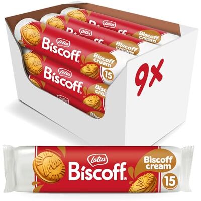 Biscoff Lotus Sandwich-Doppelkekse mit -Cremefüllung 15 Sandwich-Kekse pro Packung Nur Natürliche Inhaltsstoffe Vegan Ohne Farbstoffe oder Zugesetzte Aromen 9x150g 1,35 kg Biscoff Lotus Sandwich-Doppelkekse mit -Cremefüllung 15 Sandwich-Kekse pro Packung Nur Natürliche Inhaltsstoffe Vegan Ohne Farbstoffe oder Zugesetzte Aromen 9x150g 1,35 kg