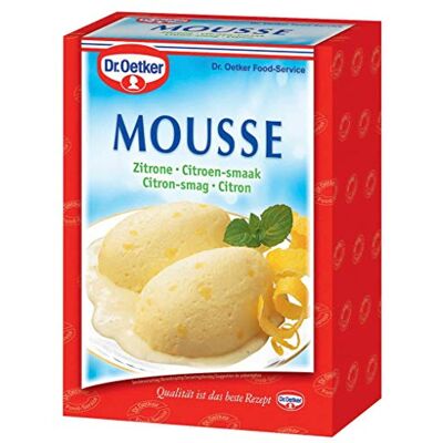 Dr. Oetker Professional Mousse mit Zitronen-Geschmack, Dessertpulver in 1 kg Packung Dr. Oetker Professional Mousse mit Zitronen-Geschmack, Dessertpulver in 1 kg Packung