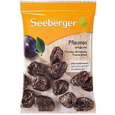 Seeberger Pflaumen entsteint, extra große Dörrpflaumen (13 x 125 g) Seeberger Pflaumen entsteint, extra große Dörrpflaumen (13 x 125 g)