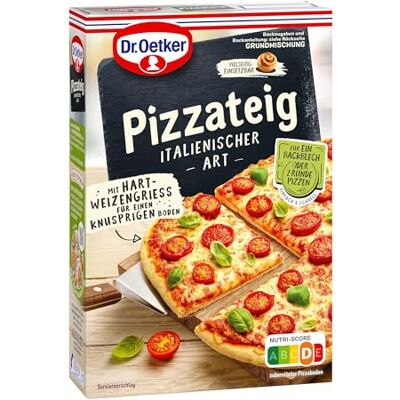Dr. Oetker Pizzateig italienischer Art: Backmischung für eine leckere Pizza nach italienischer Art Dr. Oetker Pizzateig italienischer Art: Backmischung für eine leckere Pizza nach italienischer Art