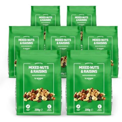 Amazon Nuss & Rosinen Mix 200g, 7 Stück Amazon Nuss & Rosinen Mix 200g, 7 Stück