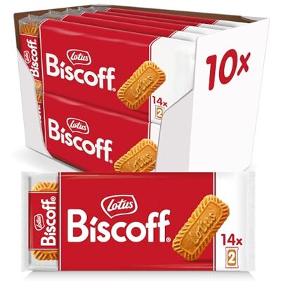 Biscoff Lotus Karamellisierter Keks Einzeln Verpackte Kekse im 2er Pack Nur Natürliche Inhaltsstoffe Vegan Ohne Farbstoffe oder Zugesetzte Aromen 10x (14x2) 2,17 kg Biscoff Lotus Karamellisierter Keks Einzeln Verpackte Kekse im 2er Pack Nur Natürliche Inhaltsstoffe Vegan Ohne Farbstoffe oder Zugesetzte Aromen 10x (14x2) 2,17 kg