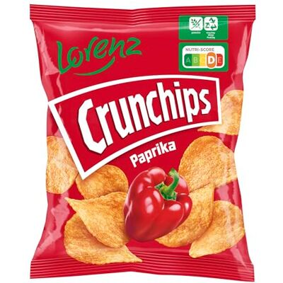 Crunchips Paprika Chips - Chips Crunchips Paprika Chips - Chips