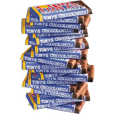 Tony's Chocolonely TONY’S CHOCOLONELY Dunkle Vollmilchschokolade mit Brezel & Toffee 21x90 g Fairtrade Schokolade mit knusprigen Salzbrezeln & süßem Toffee-Crunch. Ohne Palmöl, hergestellt in Belgien Tony's Chocolonely TONY’S CHOCOLONELY Dunkle Vollmilchschokolade mit Brezel & Toffee 21x90 g Fairtrade Schokolade mit knusprigen Salzbrezeln & süßem Toffee-Crunch. Ohne Palmöl, hergestellt in Belgien