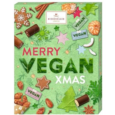Niederegger Adventskalender VEGAN 1x 300g Enthält Auswahl an veganen Marzipan-, Nougat- & Schokoladen-Kreationen Niederegger Adventskalender VEGAN 1x 300g Enthält Auswahl an veganen Marzipan-, Nougat- & Schokoladen-Kreationen