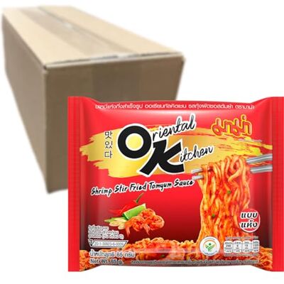 MAMA Instant Nudeln Garnelen Tom Yum 10 x 85 g Multipack Thailands Nr. 1 Nudelmarke – würzig-saure Suppe mit Garnelen, Chili & Limette, in Minuten fertig MAMA Instant Nudeln Garnelen Tom Yum 10 x 85 g Multipack Thailands Nr. 1 Nudelmarke – würzig-saure Suppe mit Garnelen, Chili & Limette, in Minuten fertig