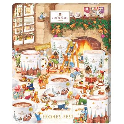 Niederegger Adventskalender Heissgetränke 1x 548g Enthält Marzipan-Cappuccino,-Milchkaffee,-Trinkschokolade, Toffee-Trinkschokolade, Nuss-Nougat-Cappuccino Niederegger Adventskalender Heissgetränke 1x 548g Enthält Marzipan-Cappuccino,-Milchkaffee,-Trinkschokolade, Toffee-Trinkschokolade, Nuss-Nougat-Cappuccino