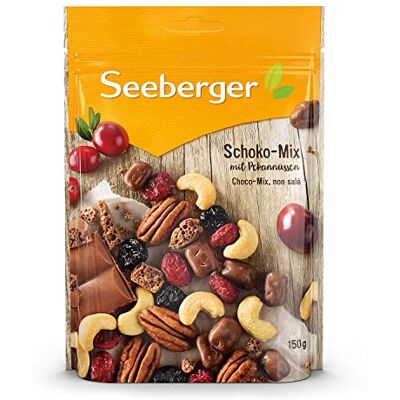Seeberger Schoko-Mix, Einzigartige Schokoladen-Mischung (12 x 150 g) Seeberger Schoko-Mix, Einzigartige Schokoladen-Mischung (12 x 150 g)