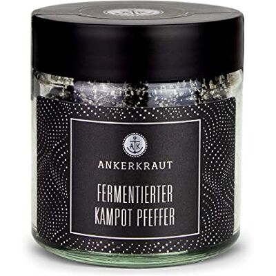 Ankerkraut fermentierter Kampot Pfeffer, Topper für Salat und Steak, 45g im Tiegel Ankerkraut fermentierter Kampot Pfeffer, Topper für Salat und Steak, 45g im Tiegel