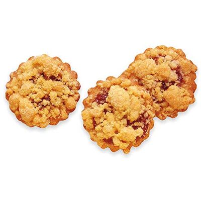 SCHULTE Feingebäck Apfel-Streusel-Taler 2,5 kg Mini-Mürbegebäck mit Apfelfüllung und Streuseln Süßes Gebäck zu Kaffee und Tee SCHULTE Feingebäck Apfel-Streusel-Taler 2,5 kg Mini-Mürbegebäck mit Apfelfüllung und Streuseln Süßes Gebäck zu Kaffee und Tee