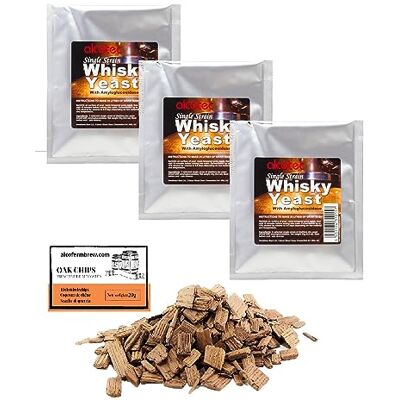 AlcoFermBrew 3 x Turbohefe Alcotec Turbhefe Whiskyhefe 23g, Turbo Hefe, Hefe für Maische, Hefe für die Gärung, Wodka-Hefe AlcoFermBrew 3 x Turbohefe Alcotec Turbhefe Whiskyhefe 23g, Turbo Hefe, Hefe für Maische, Hefe für die Gärung, Wodka-Hefe