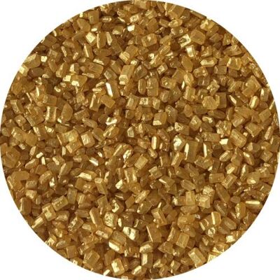 Jacobi Decor Kristallzucker Gold 1000g Essbare Dekoration für Kuchen und Torten Jacobi Decor Kristallzucker Gold 1000g Essbare Dekoration für Kuchen und Torten