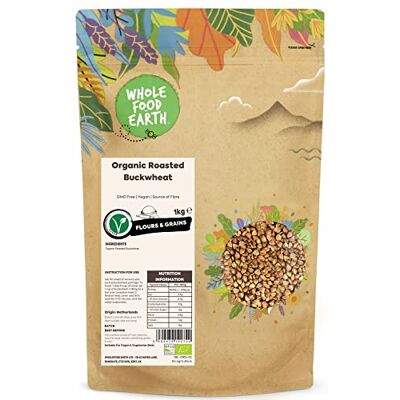 Wholefood Earth Bio Buchweizen geröstet, 1 kg Wholefood Earth Bio Buchweizen geröstet, 1 kg
